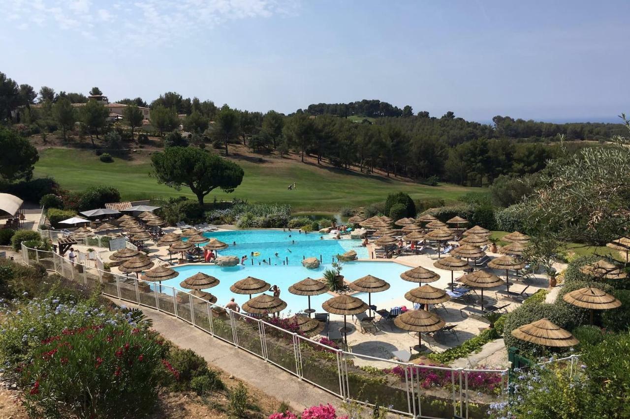 Hameau Des Amandiers-Vue Mer & Golf Saint-Cyr-sur-Mer Bagian luar foto